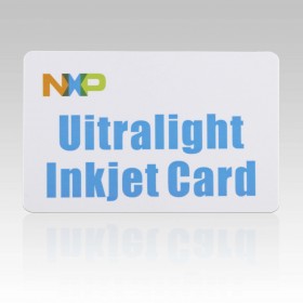 13.56 MHZ RFID vierges jet d'encre, cartes PVC-MF Ultralight 64bytes